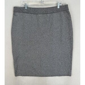 Ann Taylor Women's Sz XL 100% Nylon Career Office Pull On Pencil Skirt‎ NWT